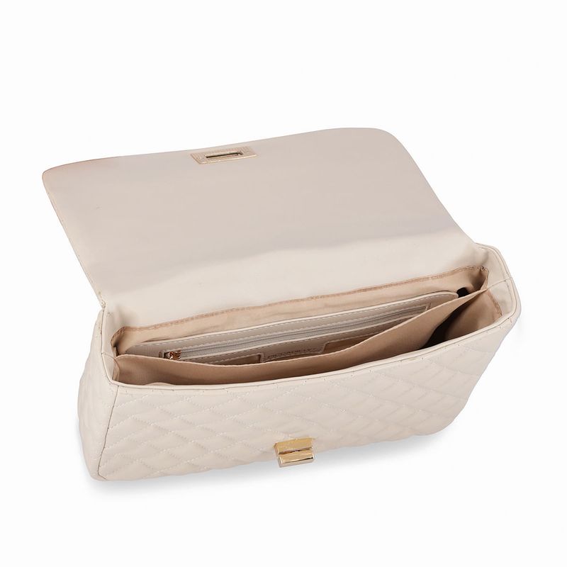 Bolsa Adriana Crossbody Média Off White