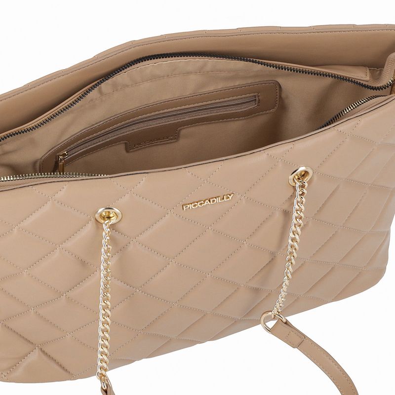 Bolsa Helen Tote Grande Nude