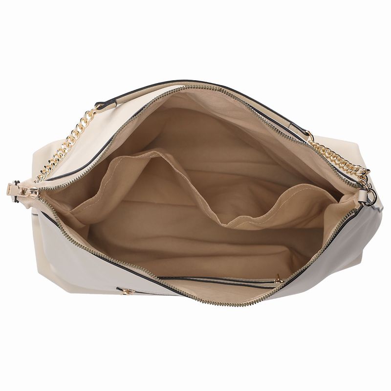 Bolsa Estela Tote Grande Off White