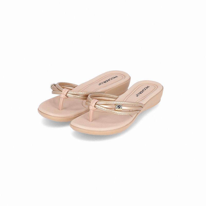 Chinelo Camila Rasteira Ouro