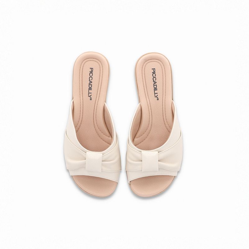 Tamanco Camila Rasteira Off White