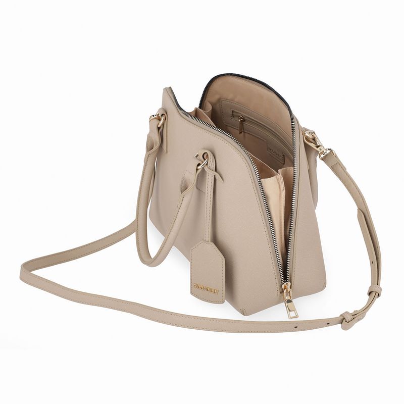 Bolsa Tote Média Marfim