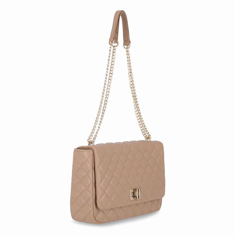 Bolsa Adriana Crossbody Média Nude