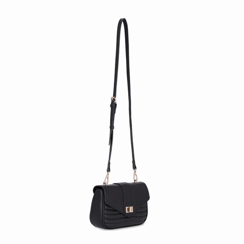 Bolsa Maitê Tiracolo Pequena Preto