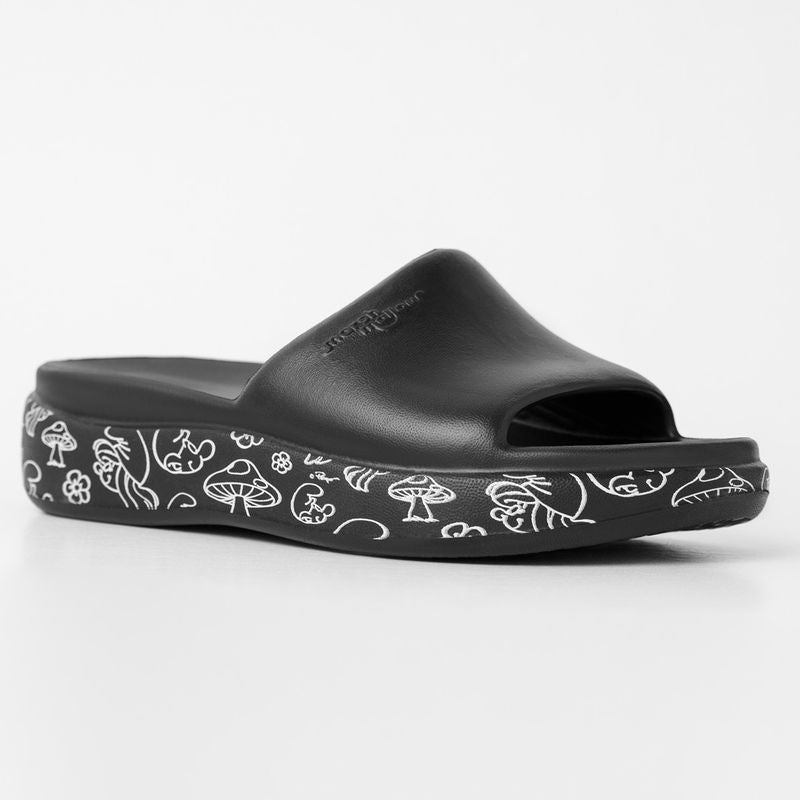 Tamanco Marshmallow Smurfs Preto