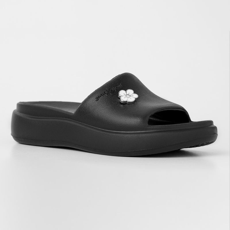 Tamanco Marshmallow Smurfs Preto