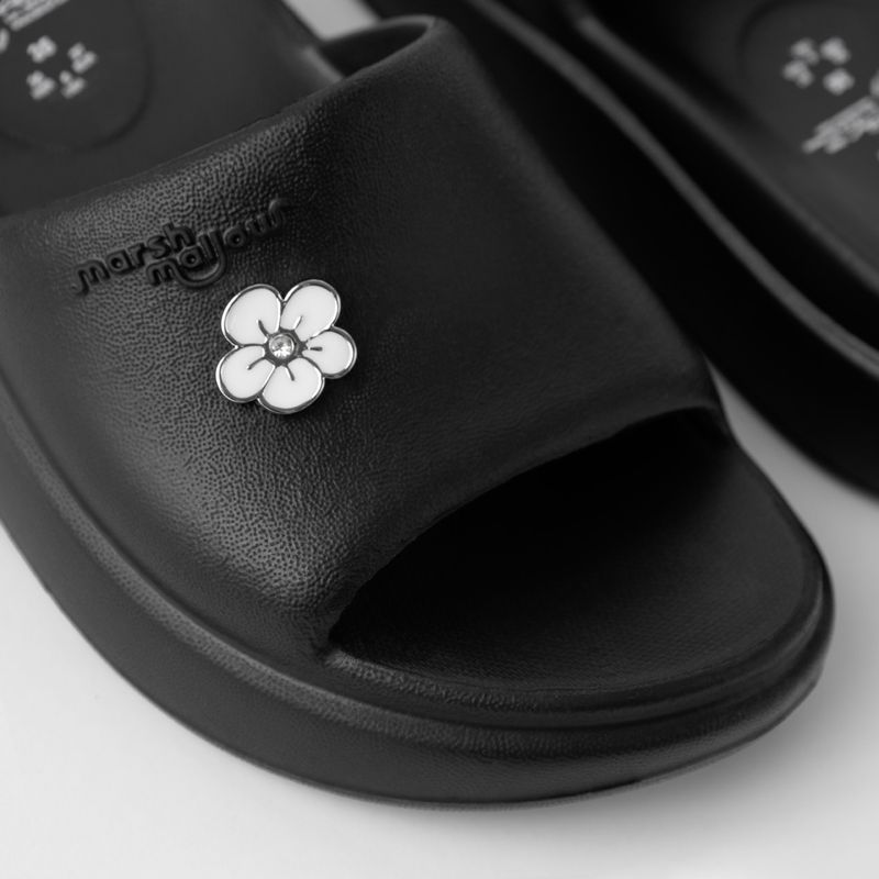 Tamanco Marshmallow Smurfs Preto