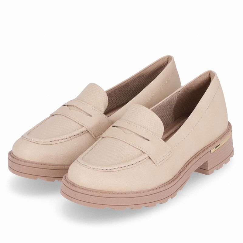 Mocassim/Loafer Gisa Anabela Médio Brulé - PICCADILLY