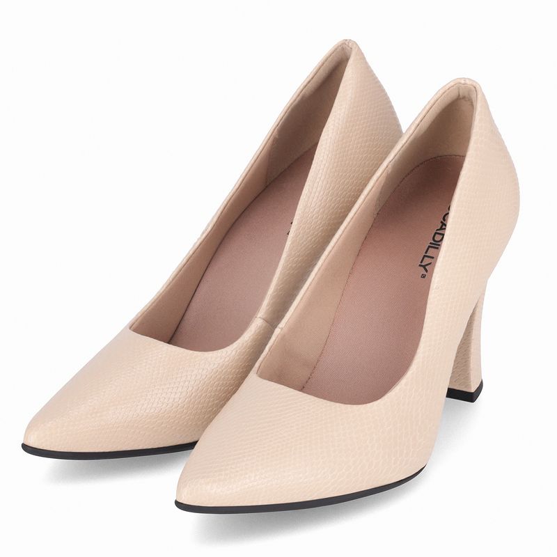 Scarpin Silvana Salto Alto Brule