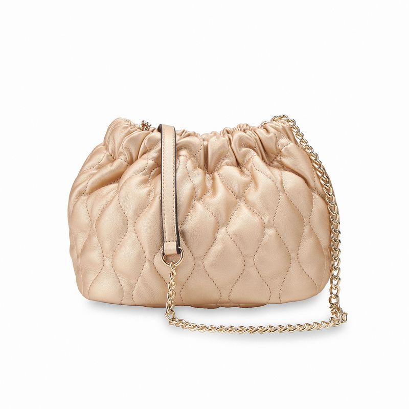 Bolsa Mia Crossbody Pequena Ouro