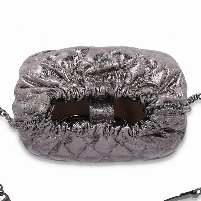 Bolsa Mia Crossbody Pequena Grafite