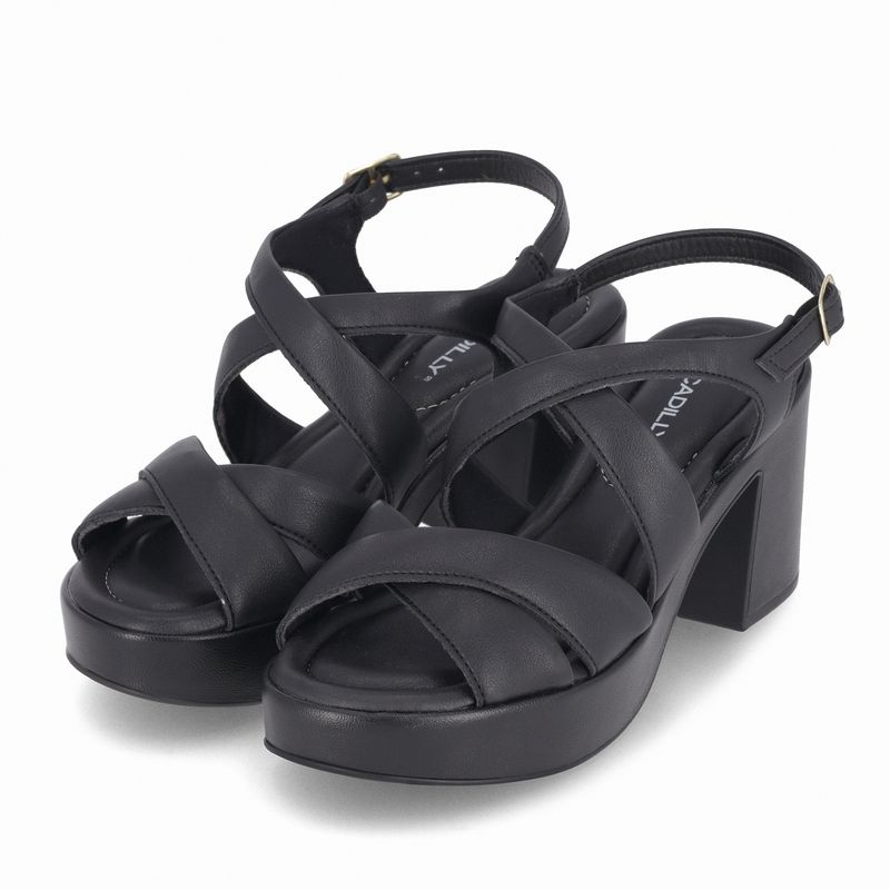 Sandália Marcia Salto Alto Preto