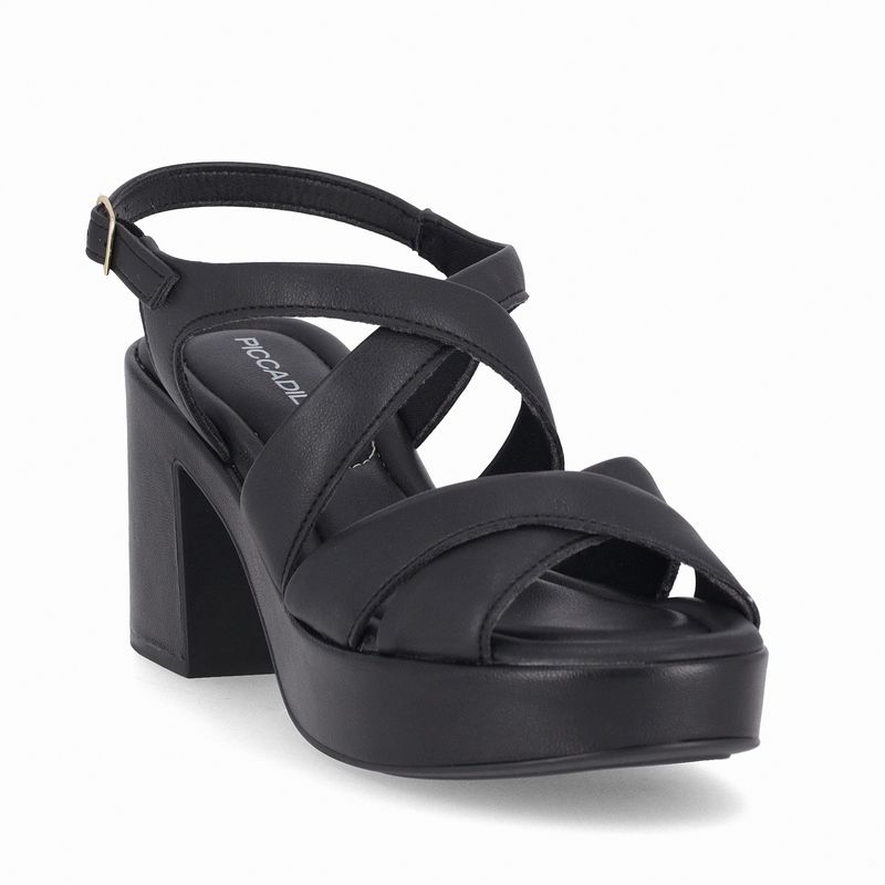 Sandália Marcia Salto Alto Preto