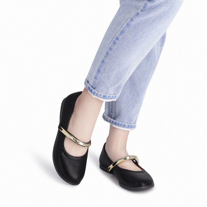 Sapatilha Boneca Preto