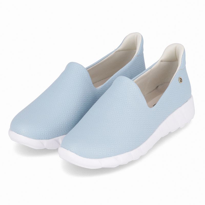 Tênis Fabi Rasteira Azul Aqua