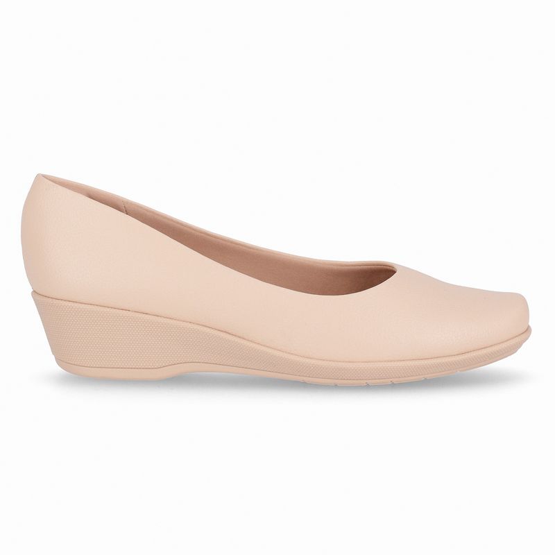 Sapato Ivone Anabela Médio Brule