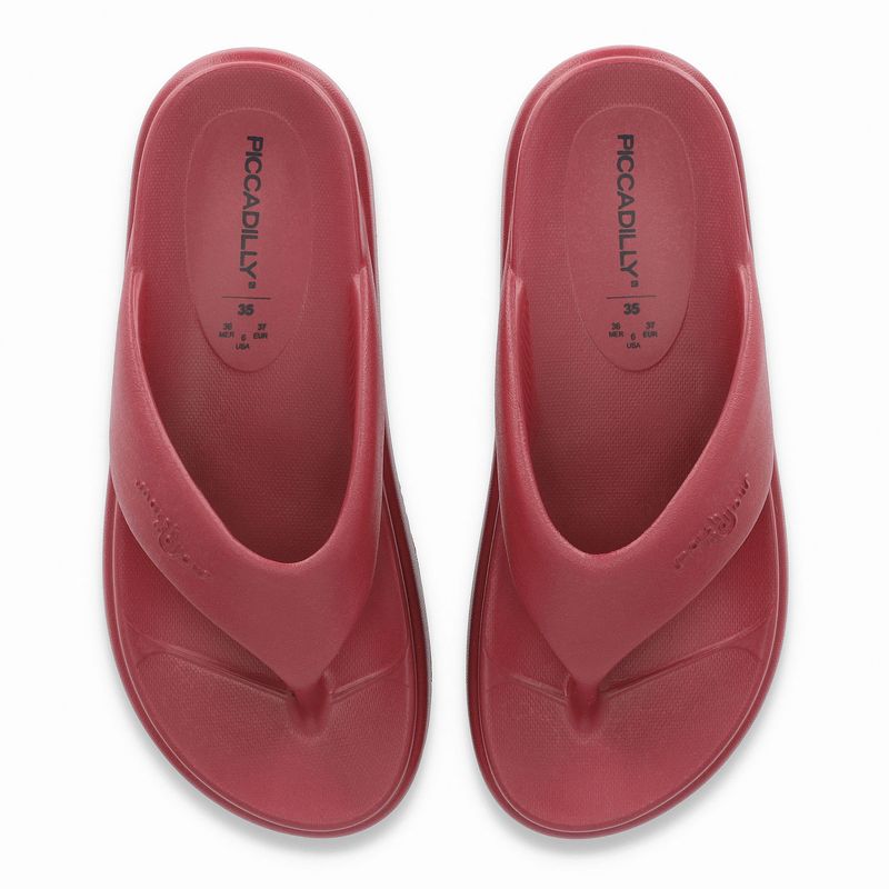 Chinelo Marshmallow Flatform Ruby