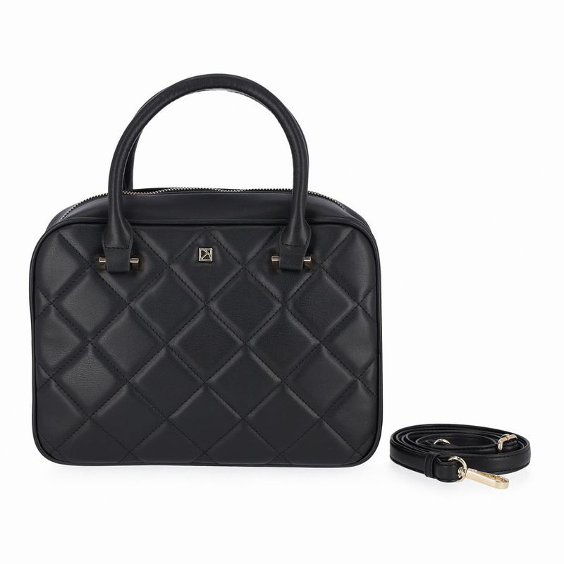 Bolsa Tiracolo Pequena Michele Preto