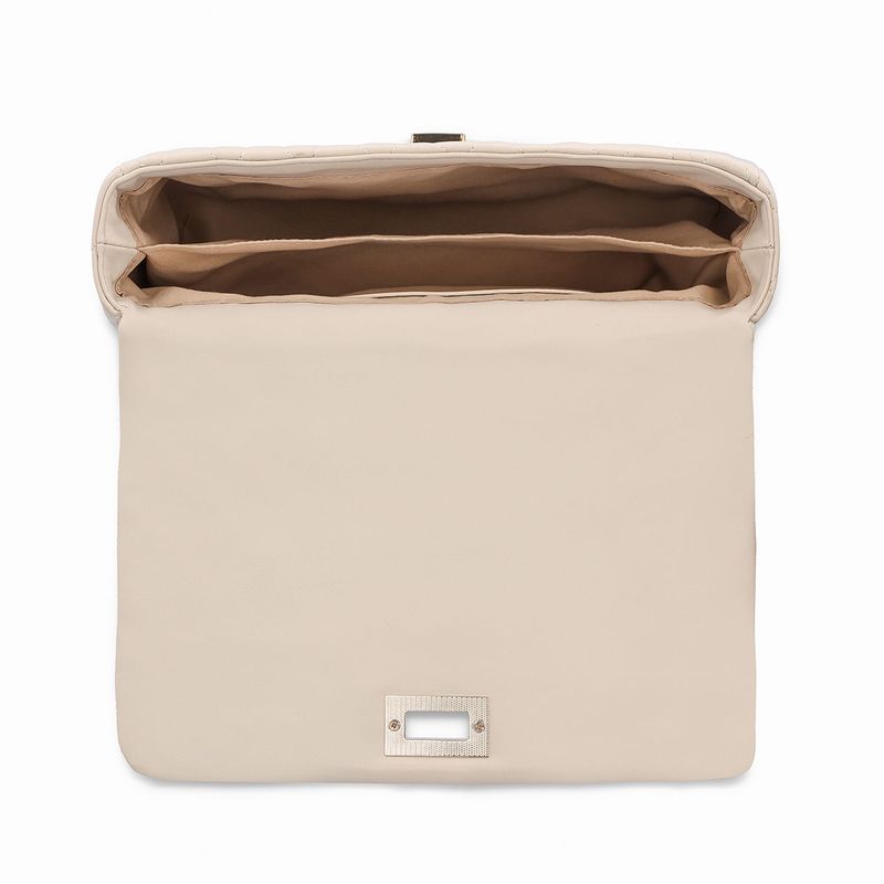 Bolsa Adriana Crossbody Média Off White