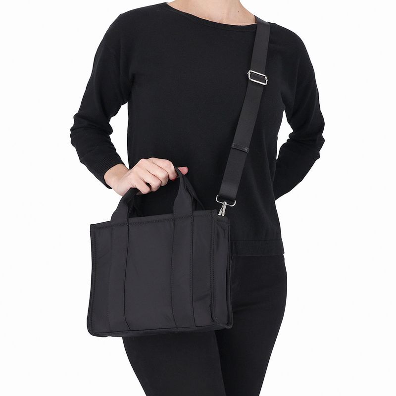 Bolsa Beta Tote Média Preto
