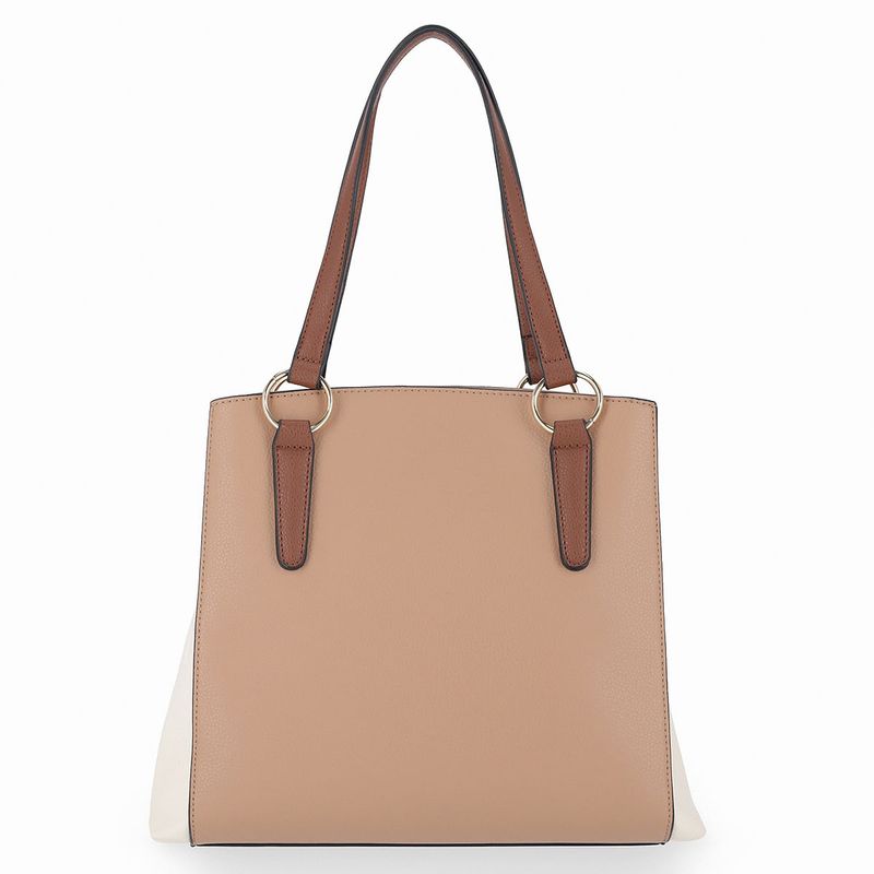 Bolsa Tati Shoulder Média Nude