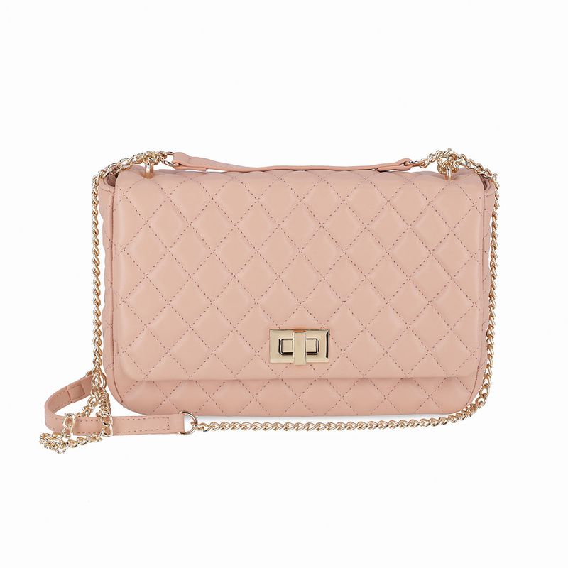 Bolsa Adriana Crossbody Média Rose