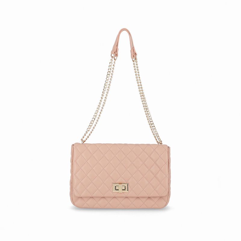 Bolsa Adriana Crossbody Média Rose