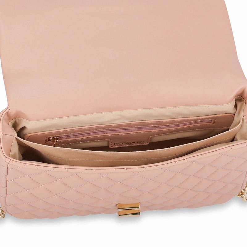 Bolsa Adriana Crossbody Média Rose