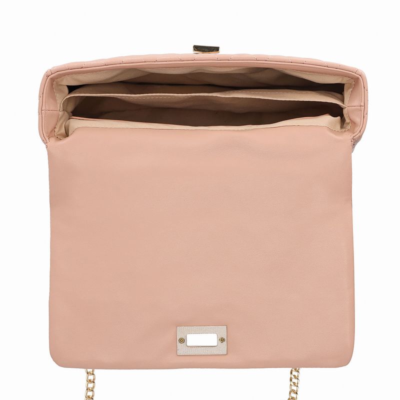Bolsa Adriana Crossbody Média Rose