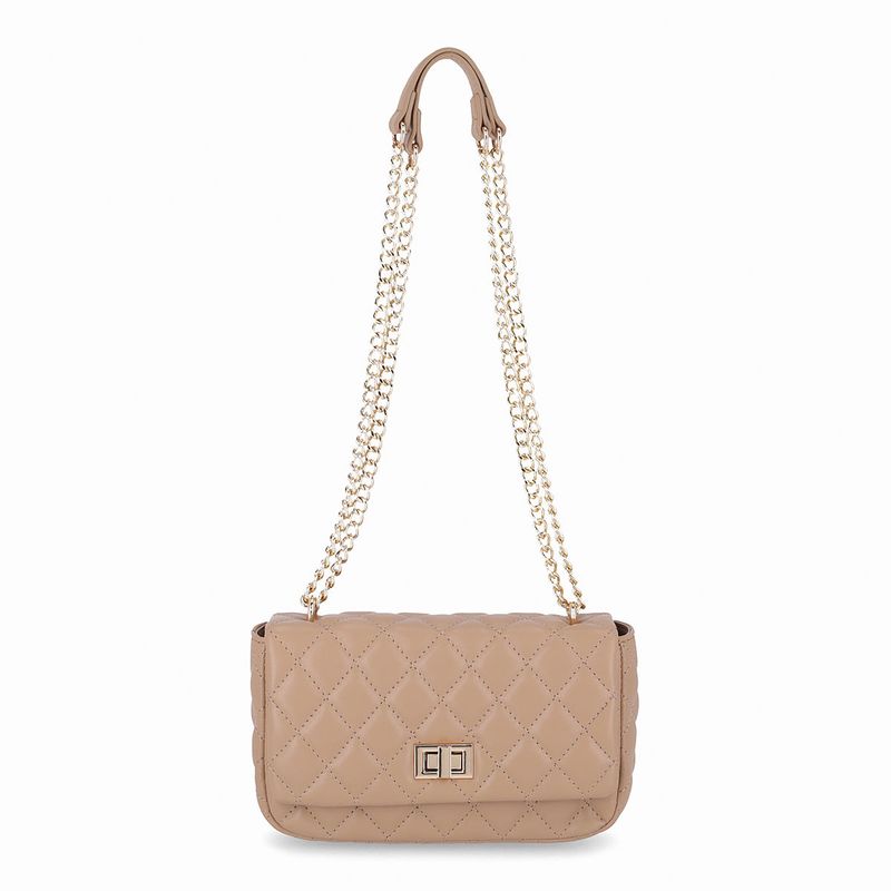 Bolsa Rafa Crossbody Pequena Nude