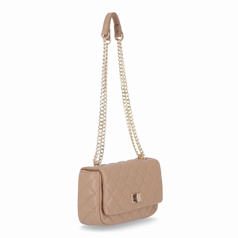 Bolsa Rafa Crossbody Pequena Nude