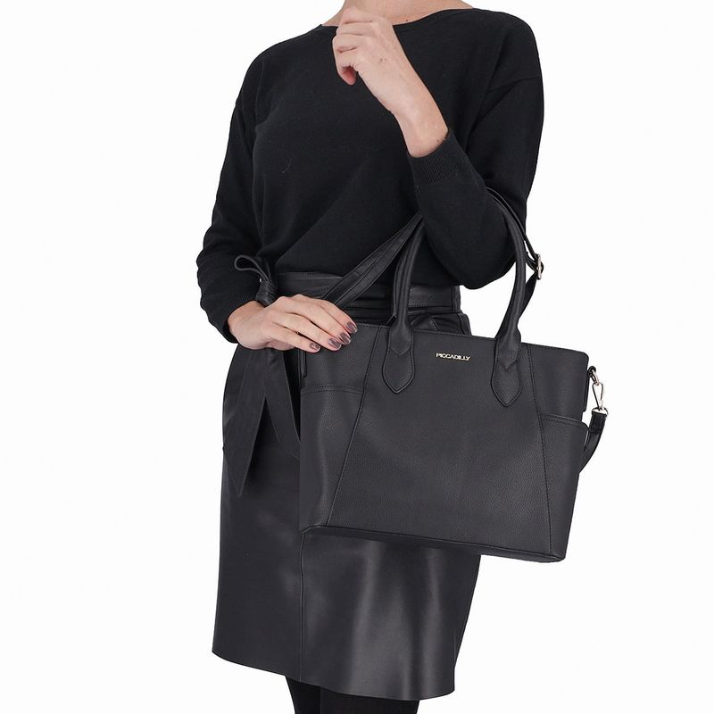 Bolsa Tote Grande Silvia Preto