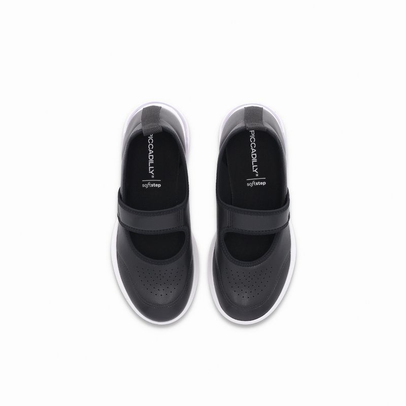 Tênis Anabela Médio Preto