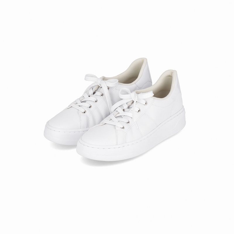 Tênis Beatriz Anabela Médio Branco Neve