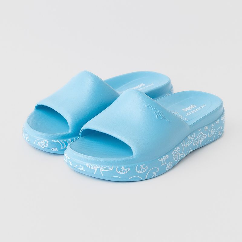 Tamanco Marshmallow Smurfs Azul