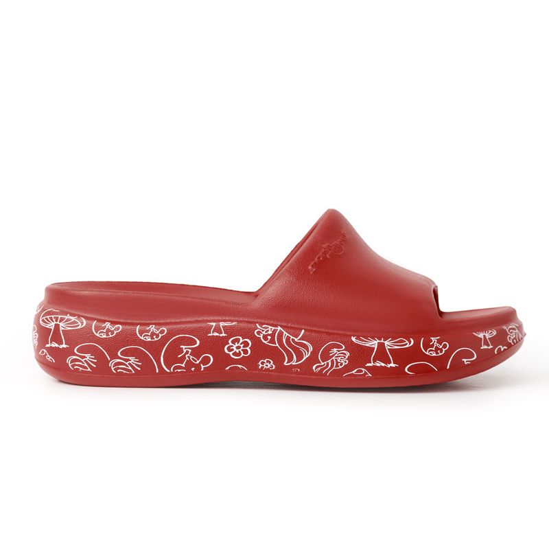 Tamanco Marshmallow Smurfs Vermelho