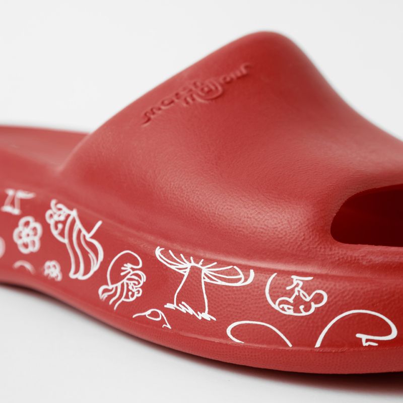 Tamanco Marshmallow Smurfs Vermelho