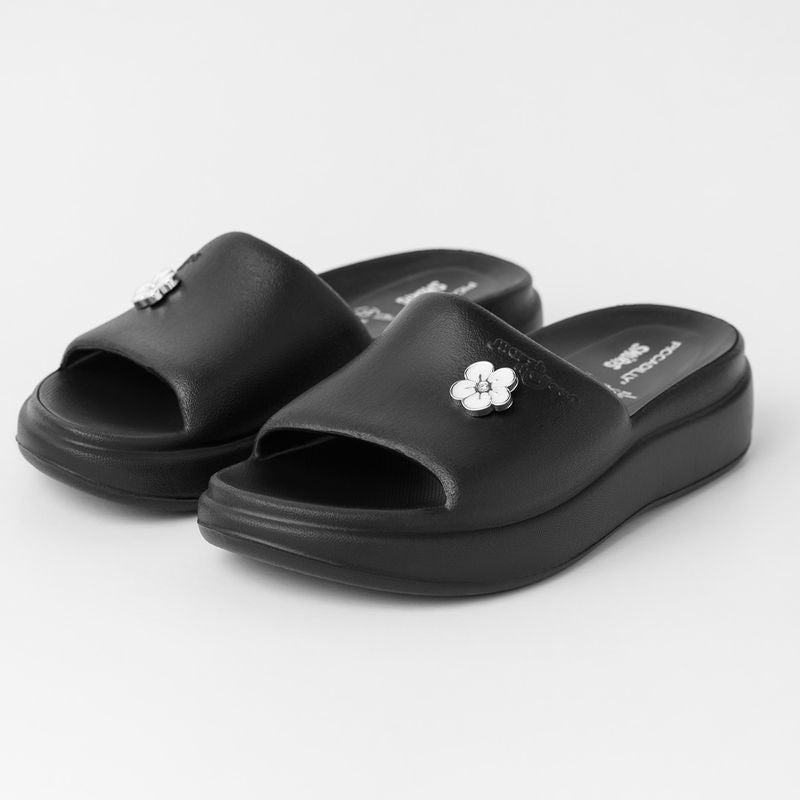 Tamanco Marshmallow Smurfs Preto