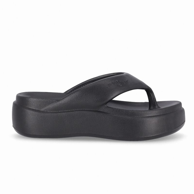 Chinelo Marshmallow Flatform Preto