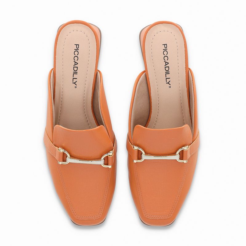 Mule Tati Salto Médio Laranja