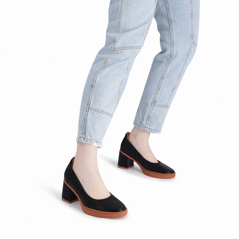 Sapato Salto Alto Preto