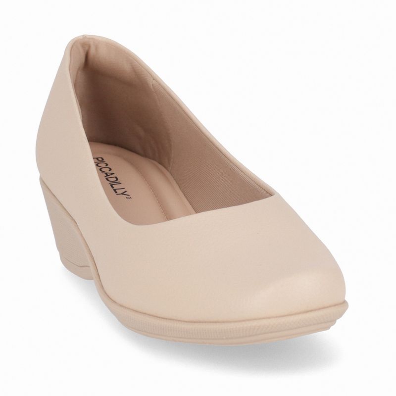 Sapato Ivone Anabela Médio Brule