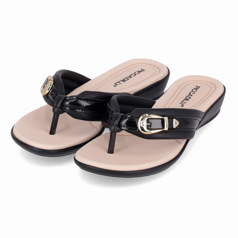 Chinelo Camila Anabela Baixo Preto