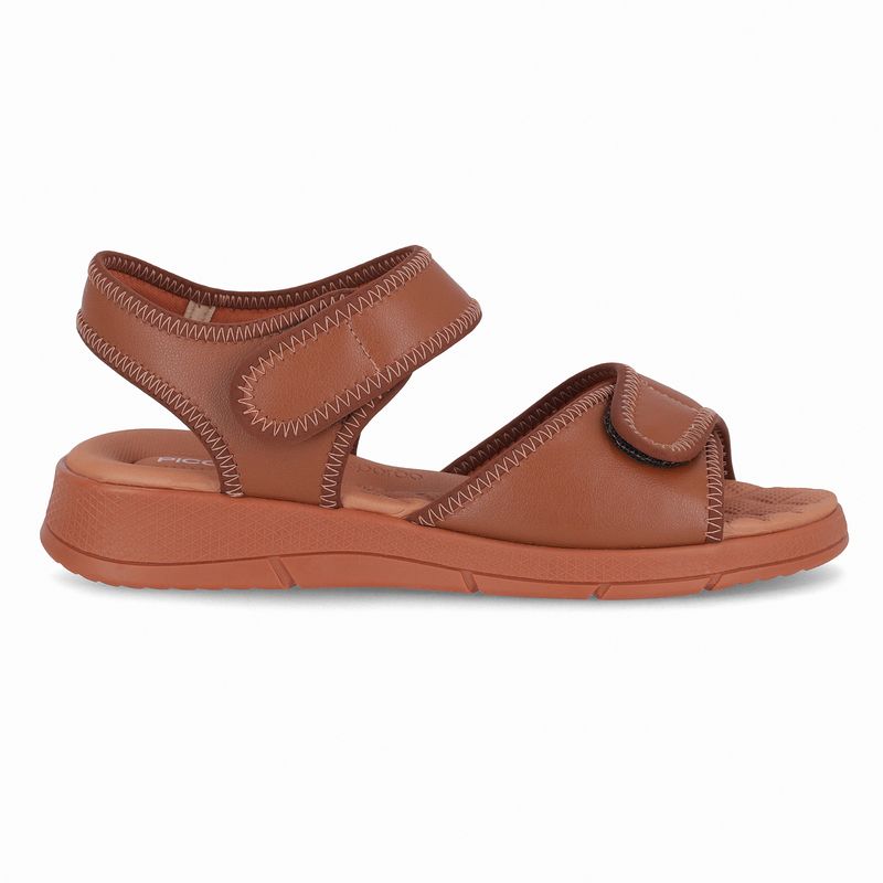 Papete Esporão Anabela Médio Ocre com Pinhão