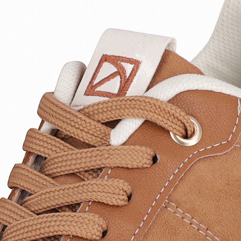 Tênis Kelly Rasteira Mascavo com Off White